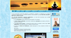Desktop Screenshot of medita.es