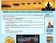 Tablet Screenshot of medita.es